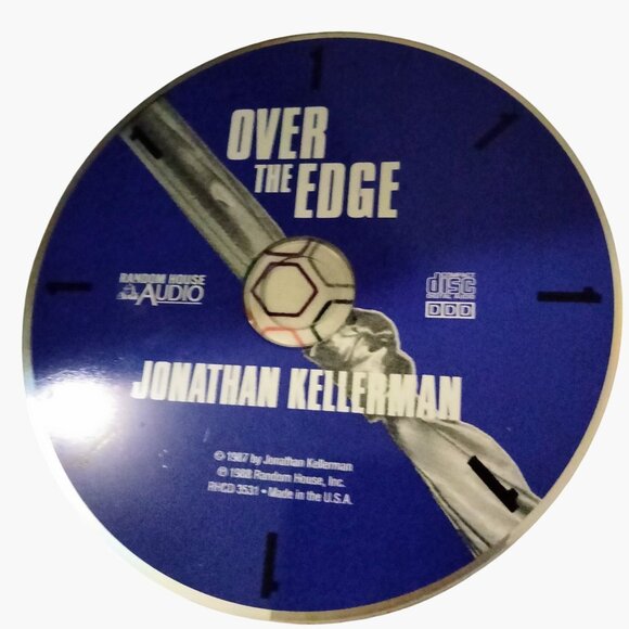 Jonathan Kellerman Over The Edge Audiobook 3 CD Random House John Rubinstein - Picture 4 of 6
